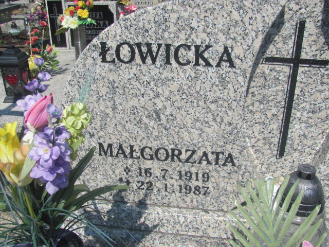 Małgorzata Łowicka 1919 Knurów - Grobonet - Wyszukiwarka osób pochowanych