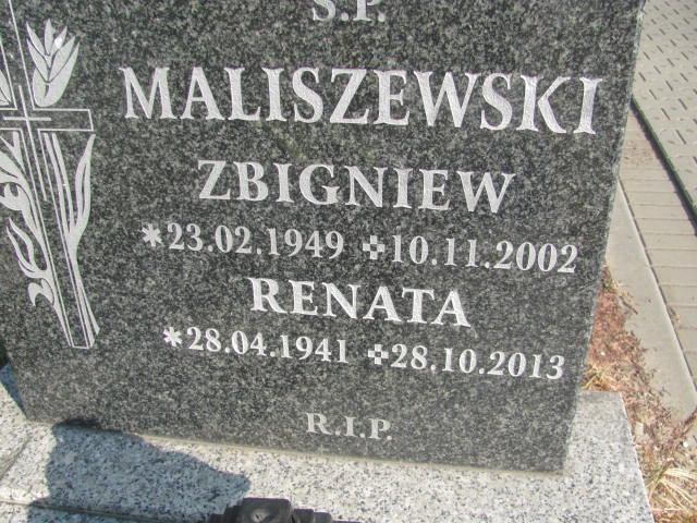 Renata Maliszewska 1941 Knurów - Grobonet - Wyszukiwarka osób pochowanych