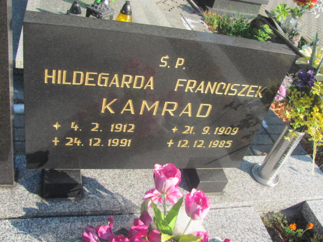 Hildegarda Kamrad 1912 Knurów - Grobonet - Wyszukiwarka osób pochowanych