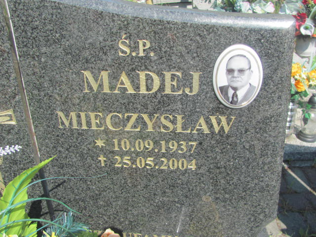 Mieczysław Madej 1937 Knurów - Grobonet - Wyszukiwarka osób pochowanych