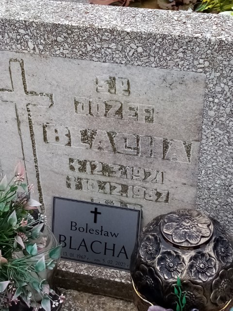 Józef Blacha 1921 Knurów - Grobonet - Wyszukiwarka osób pochowanych