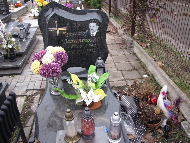 Krzysztof Baranowski 1962 Knurów - Grobonet - Wyszukiwarka osób pochowanych