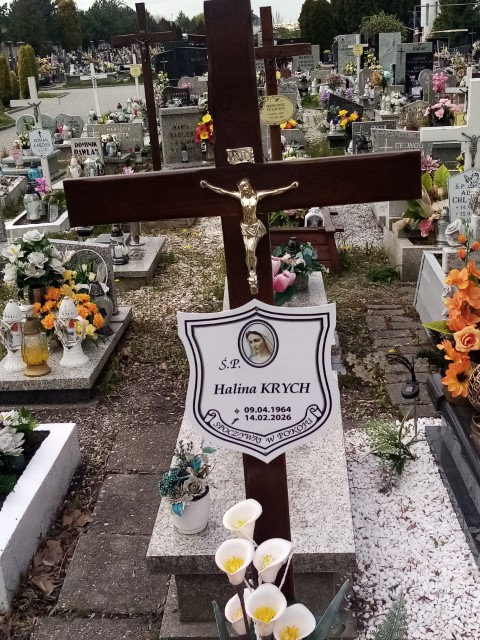 Halina KRYCH 1964 Knurów - Grobonet - Wyszukiwarka osób pochowanych