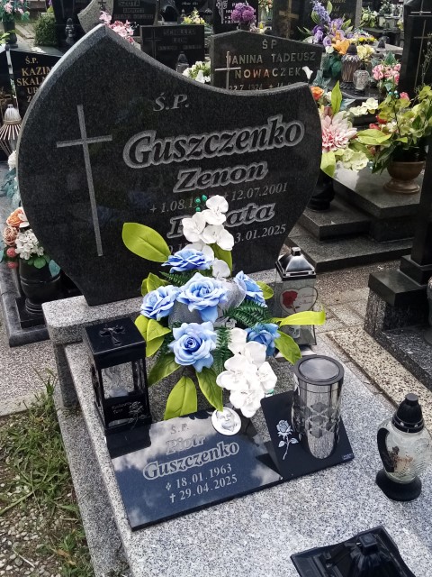 Piotr GUSZCZENKO 1963 Knurów - Grobonet - Wyszukiwarka osób pochowanych