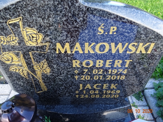Grób JACEK MAKOWSKI 