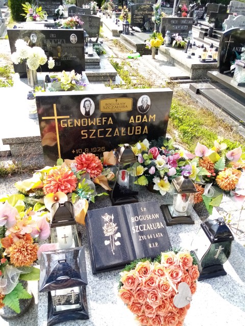 Grób BOGUSŁAW SZCZAŁUBA