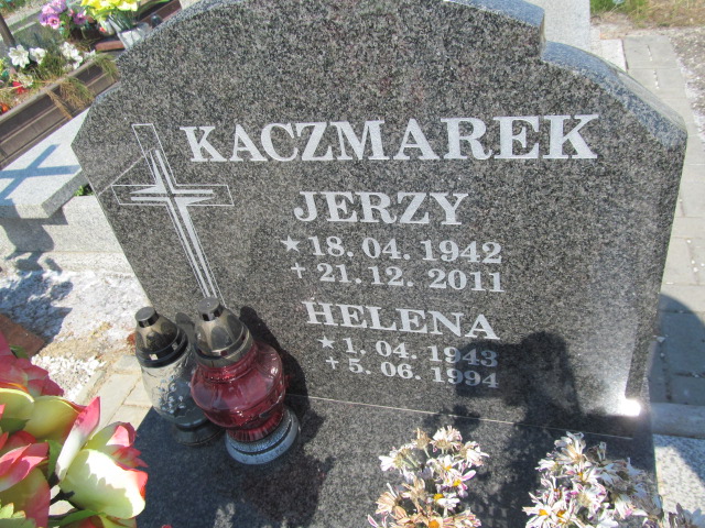 Helena Kaczmarek 1943 Knurów - Grobonet - Wyszukiwarka osób pochowanych