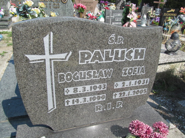 Zofia Paluch 1931 Knurów - Grobonet - Wyszukiwarka osób pochowanych