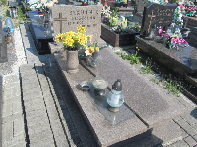 Grób Bogusław Szkutnik