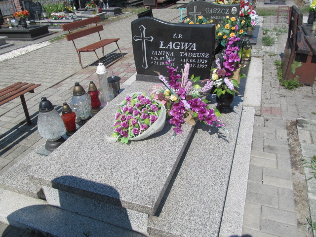 Grób Janina Łągwa