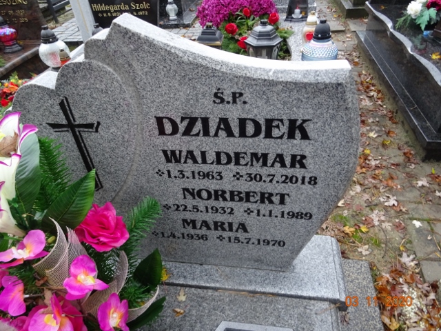 Waldemar DZIADEK 1963 Knurów - Grobonet - Wyszukiwarka osób pochowanych