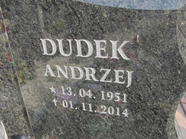 Andrzej Dudek 1951 Knurów - Grobonet - Wyszukiwarka osób pochowanych