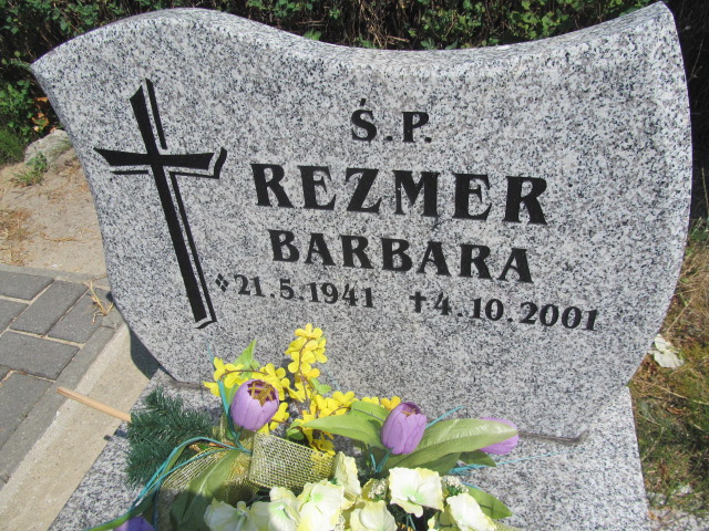 Barbara Rezmer 1941 Knurów - Grobonet - Wyszukiwarka osób pochowanych