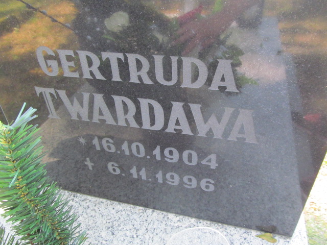 Gertruda Twardawa 1904 Knurów - Grobonet - Wyszukiwarka osób pochowanych