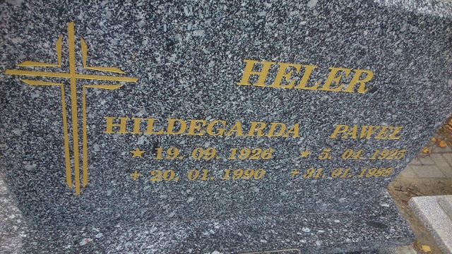 Paweł Heler 1925 Knurów - Grobonet - Wyszukiwarka osób pochowanych