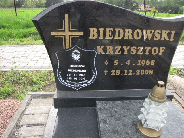 Krzysztof Biedrowski 1968 Knurów - Grobonet - Wyszukiwarka osób pochowanych