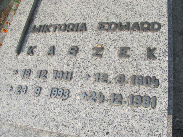 Wiktoria Kaszek 1911 Knurów - Grobonet - Wyszukiwarka osób pochowanych