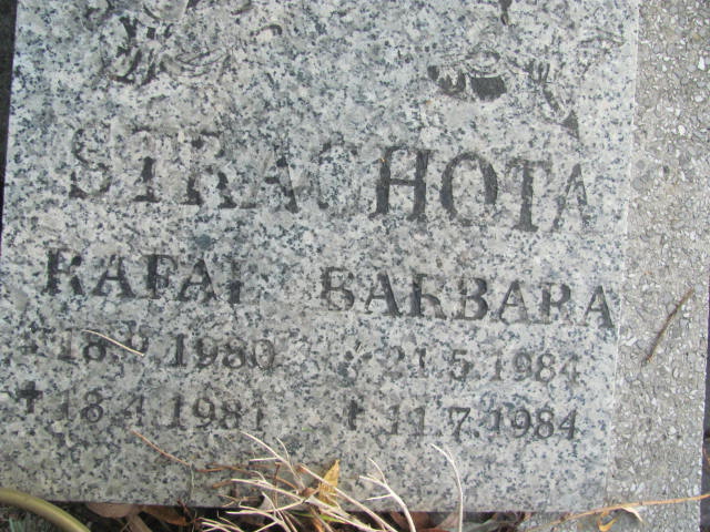 Barbara Strachota 1984 Knurów - Grobonet - Wyszukiwarka osób pochowanych