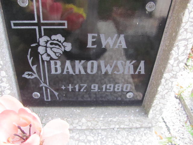 Ewa Bąkowska 1980 Knurów - Grobonet - Wyszukiwarka osób pochowanych