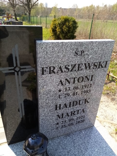 Antoni Fraszewski 1912 Knurów - Grobonet - Wyszukiwarka osób pochowanych