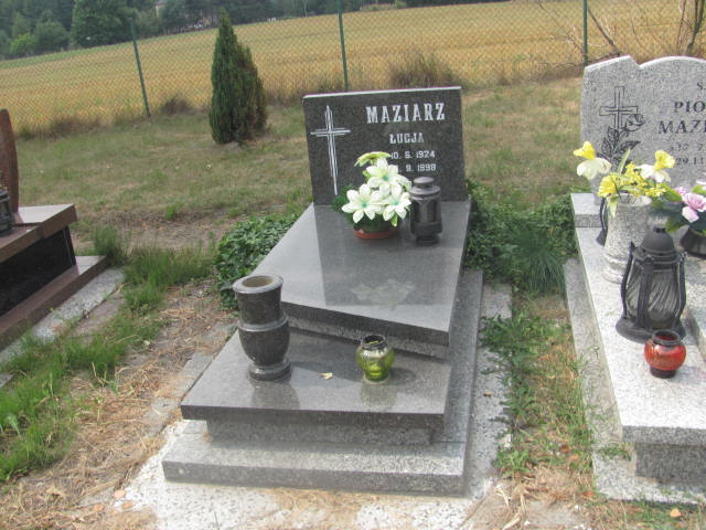 Grób Łucja Maziarz