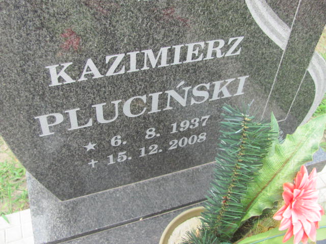 Kazimierz Pluciński 1937 Knurów - Grobonet - Wyszukiwarka osób pochowanych
