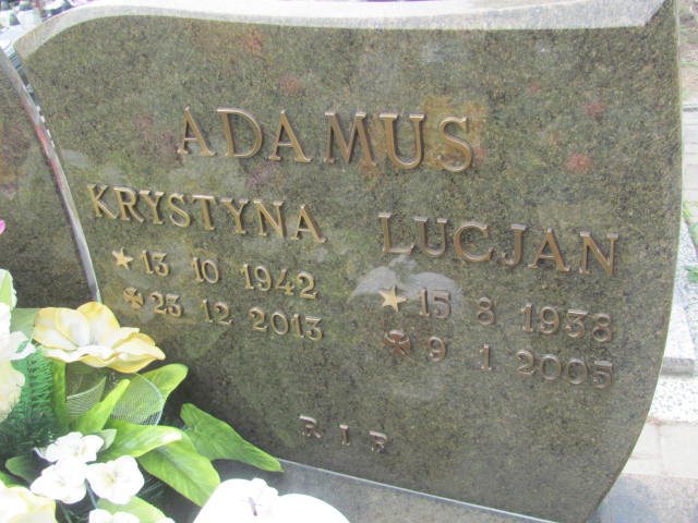 Krystyna Adamus 1942 Knurów - Grobonet - Wyszukiwarka osób pochowanych