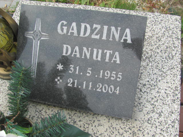 Danuta Gadzina 1955 Knurów - Grobonet - Wyszukiwarka osób pochowanych