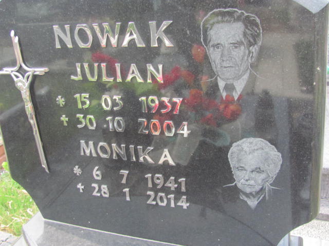 Julian Nowak 1937 Knurów - Grobonet - Wyszukiwarka osób pochowanych