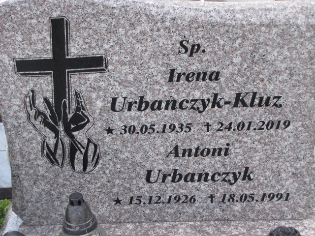 Antoni Urbańczyk 1926 Knurów - Grobonet - Wyszukiwarka osób pochowanych