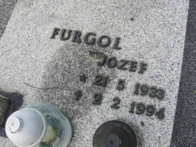 Józef Furgoł 1933 Knurów - Grobonet - Wyszukiwarka osób pochowanych