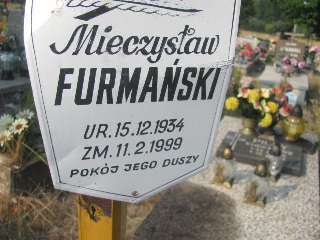 Mieczysław Furmański 1934 Knurów - Grobonet - Wyszukiwarka osób pochowanych