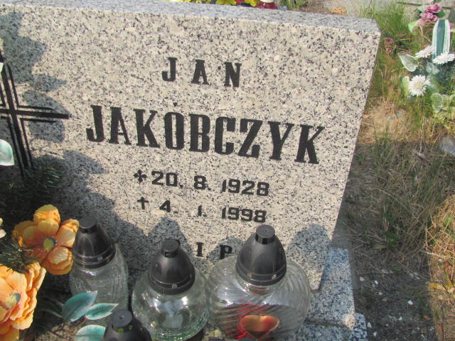 Jan Jakóbczyk 1928 Knurów - Grobonet - Wyszukiwarka osób pochowanych