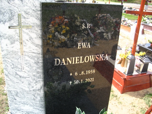 Grób EWA DANIELOWSKA