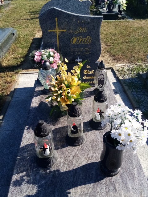 Grób JANINA OLAK