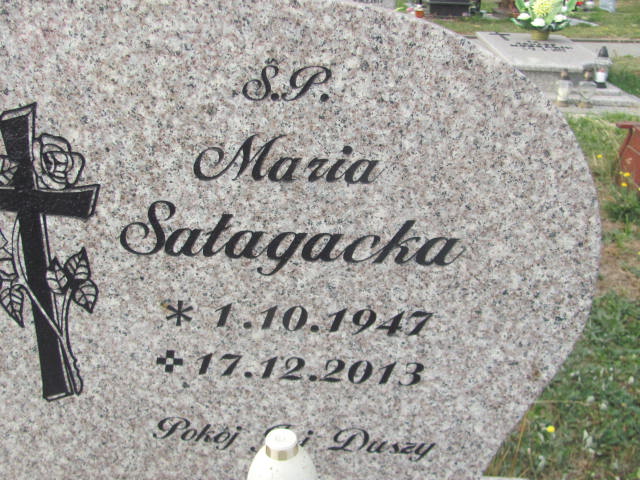 Maria Sałagacka  1947 Knurów - Grobonet - Wyszukiwarka osób pochowanych