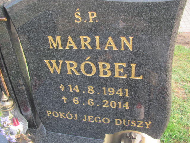 Marian Wróbel 1941 Knurów - Grobonet - Wyszukiwarka osób pochowanych