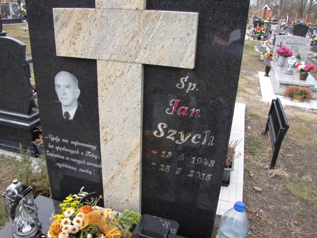 Jan Szych 1943 Knurów - Grobonet - Wyszukiwarka osób pochowanych