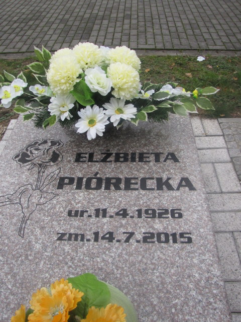 Elżbieta Piórecka 1926 Knurów - Grobonet - Wyszukiwarka osób pochowanych