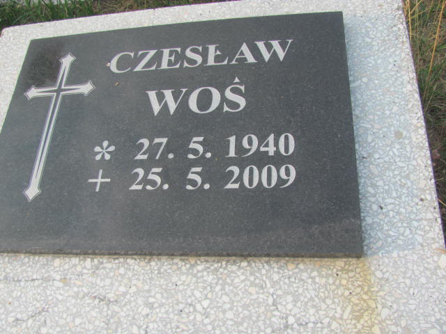 Czesław Woś 1940 Knurów - Grobonet - Wyszukiwarka osób pochowanych
