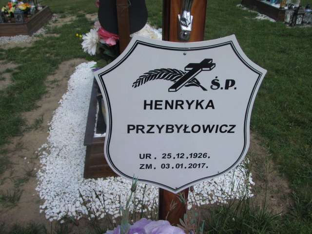 Henryka PRZYBYŁOWICZ 1926 Knurów - Grobonet - Wyszukiwarka osób pochowanych