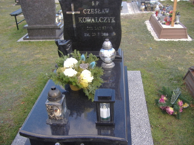 Grób CZESŁAW KOWALCZYK