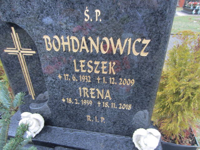 Leszek Bohdanowicz  1932 Knurów - Grobonet - Wyszukiwarka osób pochowanych