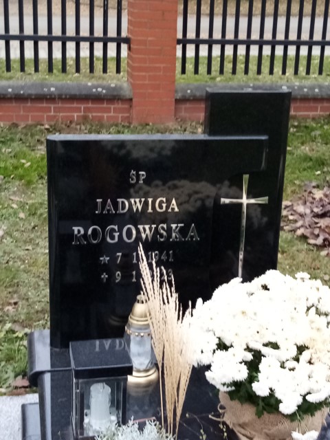 Jadwiga ROGOWSKA 1941 Knurów - Grobonet - Wyszukiwarka osób pochowanych