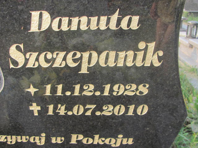 Danuta Szczepanik 1928 Knurów - Grobonet - Wyszukiwarka osób pochowanych