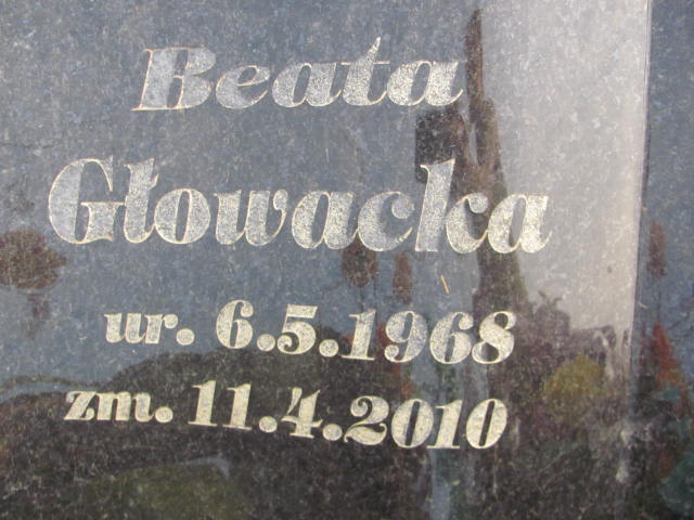 Beata Głowacka 1968 Knurów - Grobonet - Wyszukiwarka osób pochowanych