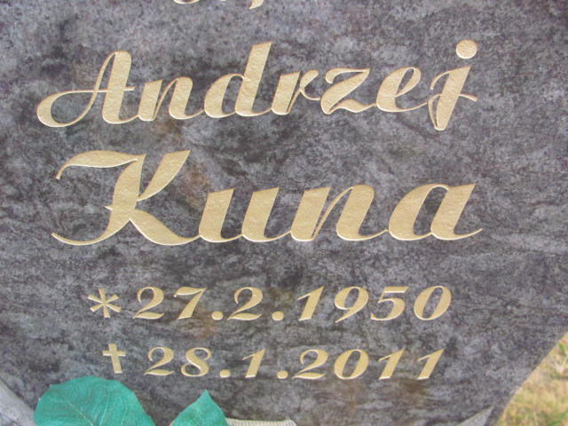 Andrzej Kuna 1950 Knurów - Grobonet - Wyszukiwarka osób pochowanych