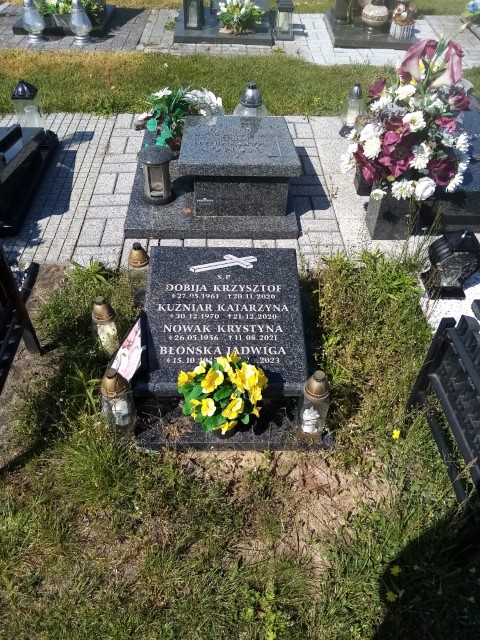 Katarzyna KUŹNIAR 1970 Knurów - Grobonet - Wyszukiwarka osób pochowanych