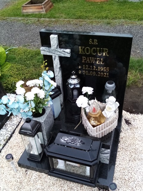 Paweł KOCUR 1955 Knurów - Grobonet - Wyszukiwarka osób pochowanych