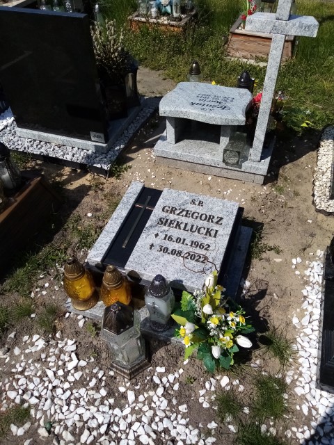 Grzegorz SIEKLUCKI 1962 Knurów - Grobonet - Wyszukiwarka osób pochowanych
